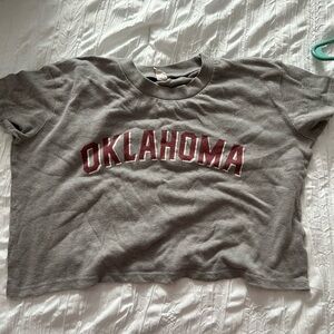 Oklahoma Sooners Crop T-Shirt